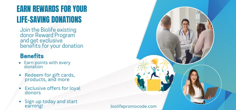 promo code for Biolife's existing donors